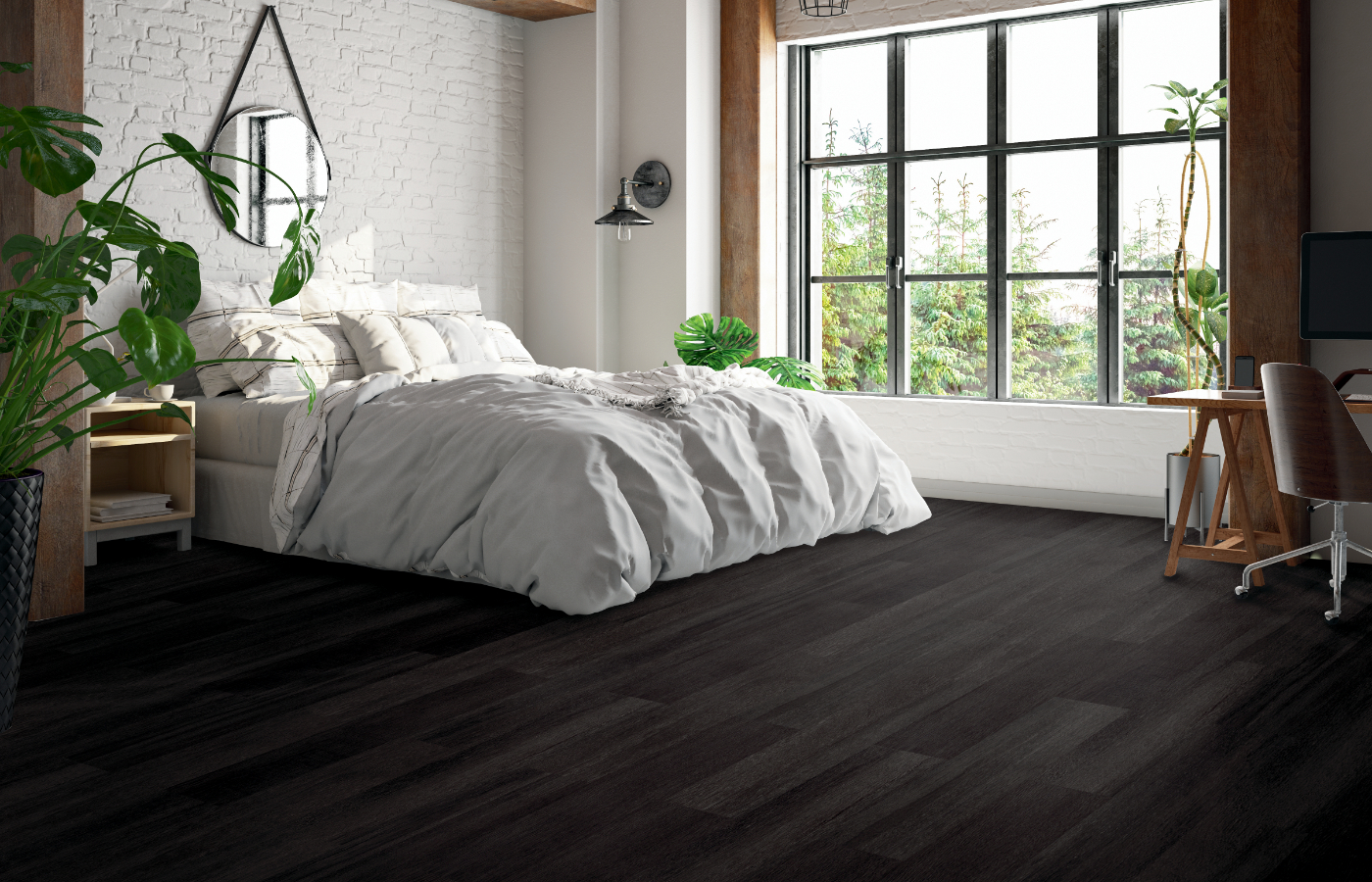 luxury vinyl flooring in MO home
